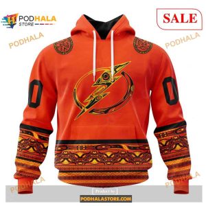 Custom Tampa Bay Lightning National Day For Truth And Reconciliation NHL Hoodie 3D