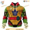 Custom Teenage Mutant Ninja Turtles Design NHL Toronto Maple Leafs Hoodie 3D