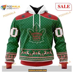 Custom Toronto Maple Leafs Christmas Apparel NHL Shirt Hoodie 3D