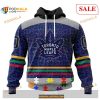 Custom Toronto Maple Leafs Fearless Aganst Autism NHL Shirt Hoodie 3D