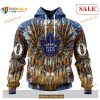 Custom Toronto Maple Leafs Native Costume Design NHL Shirt Hoodie 3D