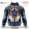 Custom Toronto Maple Leafs Native Costume NHL Shirt Hoodie 3D