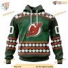 Custom Unisex Hockey Celebrate St Patrick’s Day NHL New Jersey Devils Hoodie 3D