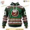 Custom Unisex Hockey St Patricks Day NHL New York Islanders Hoodie 3D