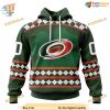 Custom Unisex Kits Hockey Celebrate St Patrick’s Day NHL Carolina Hurricanes Hoodie 3D