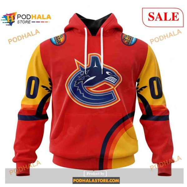 Custom Vancouver Canucks ALL Star Sunset NHL Shirt Hoodie 3D