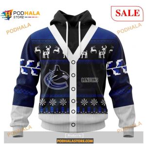 Custom Vancouver Canucks Chrismas Season NHL Shirt Hoodie 3D