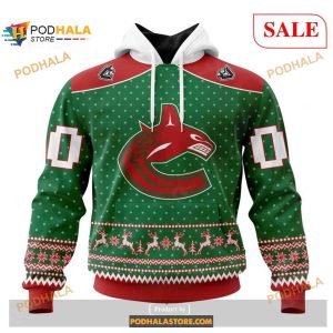 Custom Vancouver Canucks Christmas Apparel NHL Shirt Hoodie 3D