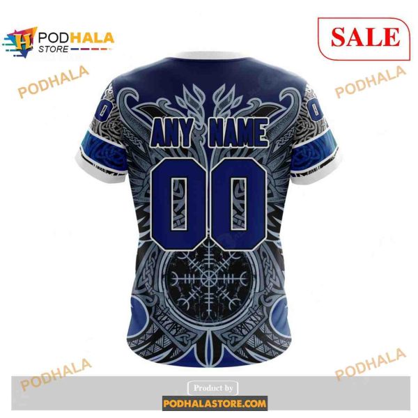 Custom Vancouver Canucks Norse Viking Symbols NHL Shirt Hoodie 3D