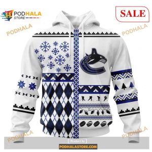 Custom Vancouver Canucks Unisex Christmas NHL Shirt Hoodie 3D