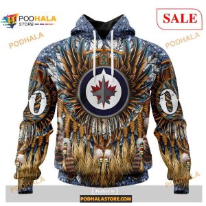 Custom Winnipeg Jets Native Costume Design NHL Shirt Hoodie 3D