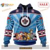 Custom Winnipeg Jets Paw Patrol NHL Shirt Hoodie 3D