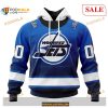 Custom Winnipeg Jets Retro Gradient Design NHL Shirt Hoodie 3D