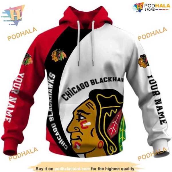 Custom You Laugh I Laugh You Cry I Cry NHL Chicago Blackhawks Hoodie 3D