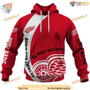 Custom You Laugh I Laugh You Cry I Cry NHL Detroit Red Wings Hoodie 3D