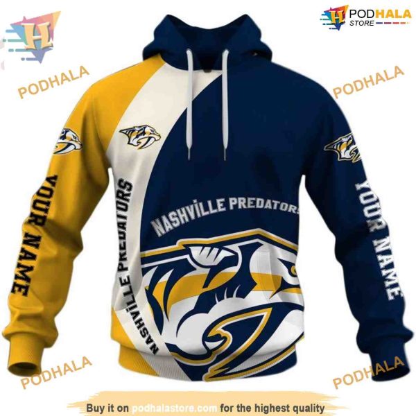 Custom You Laugh I Laugh You Cry I Cry NHL Nashville Predators Hoodie 3D