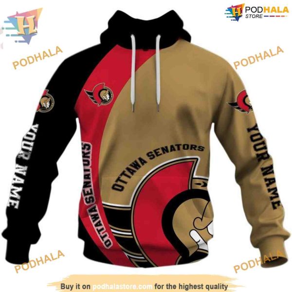 Custom You Laugh I Laugh You Cry I Cry NHL Ottawa Senators Hoodie 3D