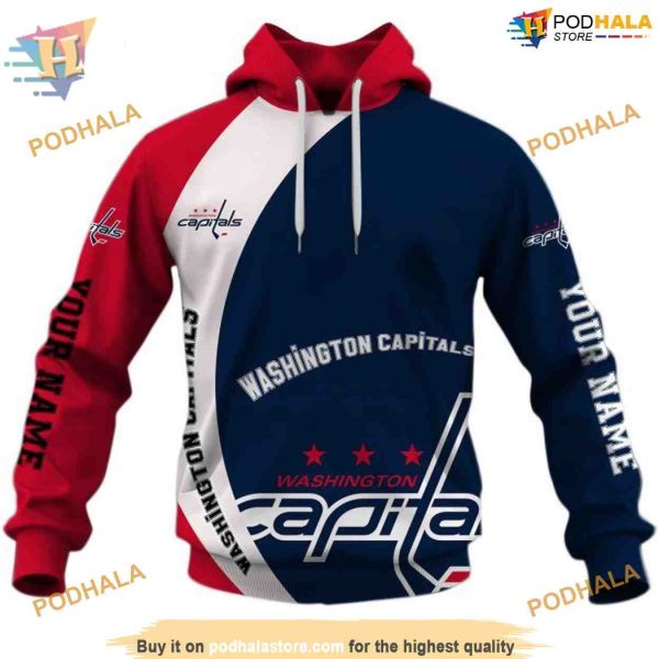 Custom You Laugh I Laugh You Cry I Cry NHL Washington Capitals Hoodie 3D