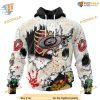 Custom Zombie Style For Halloween NHL Carolina Hurricanes Hoodie 3D