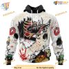 Custom Zombie Style For Halloween NHL Minnesota Wild Hoodie 3D