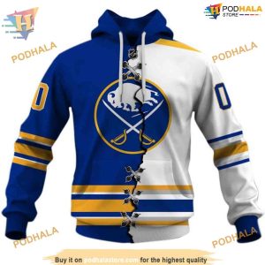 Customized 2023 Buffalo Sabres Hoodie NHL Mix Jersey Style 3D