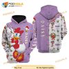 Daisy Duck Christmas Disney AOP Unisex 3D Hoodie