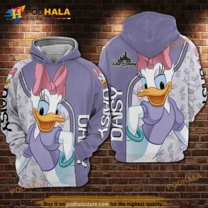 Daisy Duck Movies Disney Over Print 3D Hoodie Sweatshirt