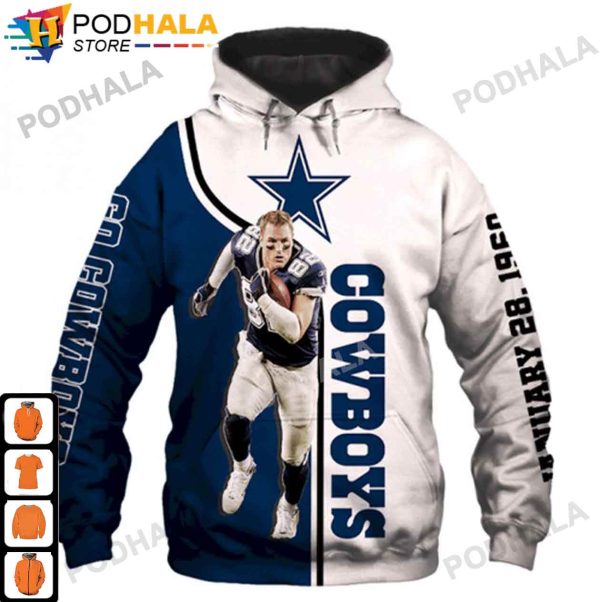 Dallas 82 Jason Witten NFL Dallas Cowboys Christmas Gifts 3D Hoodie