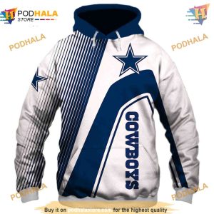 Dallas Cowboys 3D Hoodie