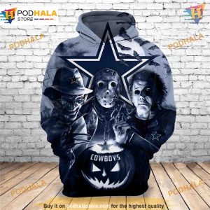 Dallas Cowboys 3D Horror Hoodie