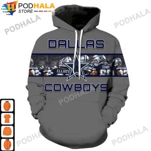 Dallas Cowboys All Star NFL Dallas Cowboys Christmas Gifts 3D Hoodie