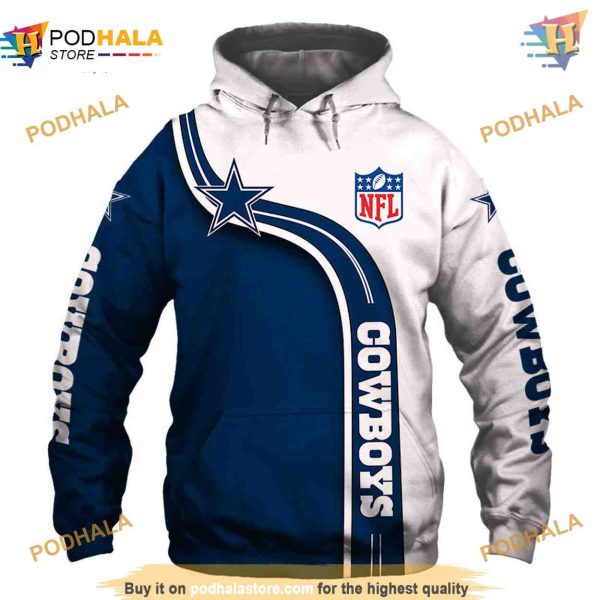 Dallas Cowboys Cute 3D Hoodie