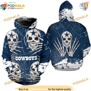 Dallas Cowboys Skull Hoodie