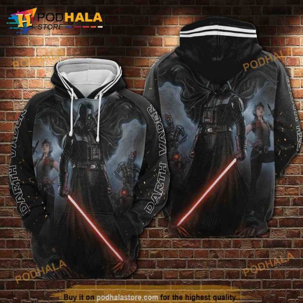 Darth Vader All Over Print Star Wars 3D Hoodie Sweatshirt