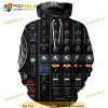 Ddj Sz2 Serato Dj Controller Aop All Over Printed Unisex 3D Hoodie Sweatshirt