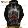 Dead Pool X Game Of Thrones Funny 3D Hoodie