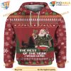 Deer Hunter And Santa Claus The Rest Of The Year I Wear Camo 3D Hoodie Christmas