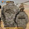 Denver Broncos Camouflage Veteran 3D Cotton Hoodie