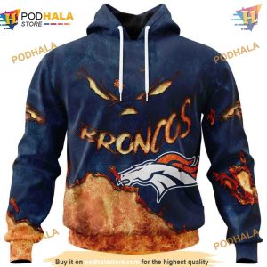 Denver Broncos NFL Hoodie 3D Devil Eyes