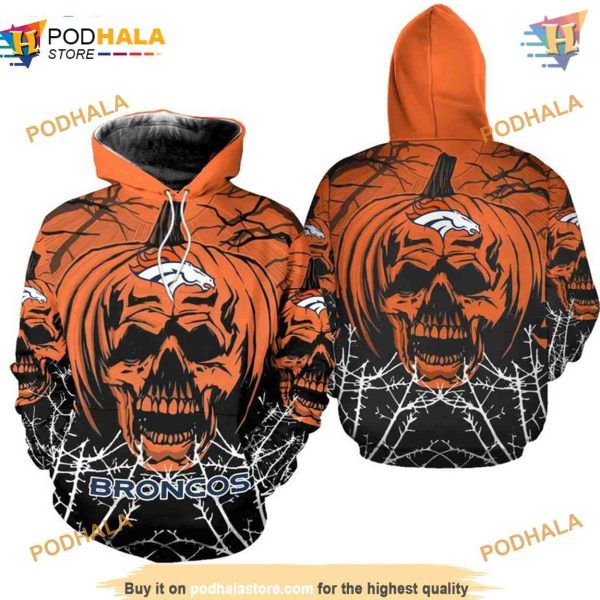 Denver Broncos NFL Hoodie 3D