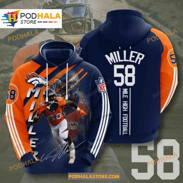 Denver Broncos Sweatshirt 3D Hoodie