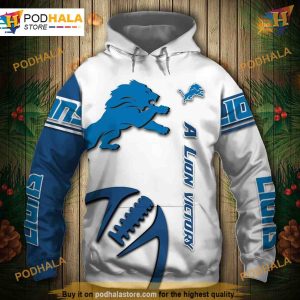 Detroit Lions NFL Hoodie 3D Graphic