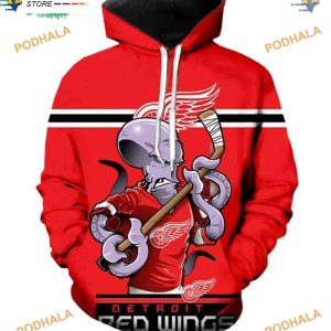 Detroit Red Wings Ultra-Cool 3D Hoodie