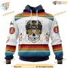 Dia De Los Muertos Special NHL Design Boston Bruins Hoodie 3D