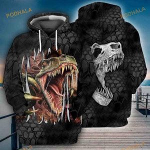 Dinosaurs 3D Hoodie Sweatshirt