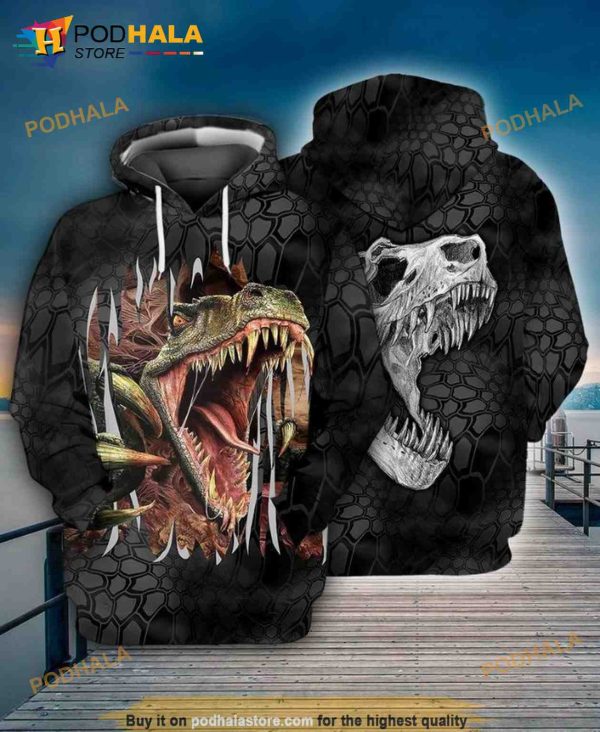 Dinosaurs 3D Hoodie Sweatshirt