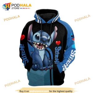 Disney Cartoon Lilo And Stitch 3d Hoodie Sweatshirt