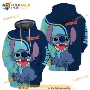 Disney Lilo And Stitch 3d Hoodie Sweatshirt Shirt