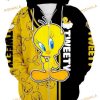 Disney Looney Tunes Movie Tweety Cute 3d Hoodie Sweatshirt