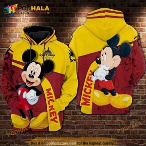 Disney Mickey Mouse Funny 3d Hoodie